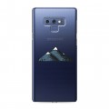 Полупрозрачный дизайнерский силиконовый с усиленными углами чехол для Samsung Galaxy Note 9 Прозрачные дикий запад