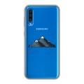 Полупрозрачный дизайнерский пластиковый чехол для Samsung Galaxy A50 Прозрачные дикий запад