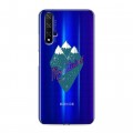 Полупрозрачный дизайнерский пластиковый чехол для Huawei Honor 20 Прозрачные дикий запад