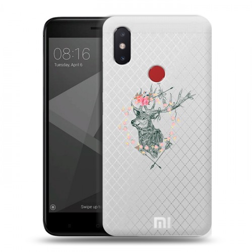 Полупрозрачный дизайнерский пластиковый чехол для Xiaomi Mi8 SE Прозрачные ловцы снов