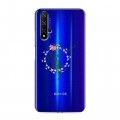 Полупрозрачный дизайнерский пластиковый чехол для Huawei Honor 20 Прозрачные ловцы снов