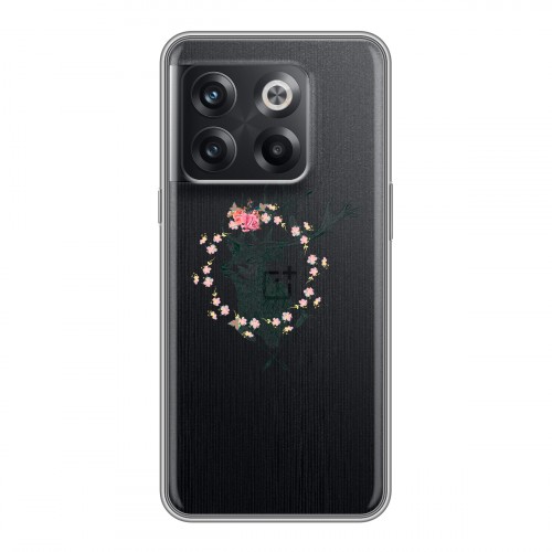 Полупрозрачный дизайнерский пластиковый чехол для OnePlus 10T Прозрачные ловцы снов