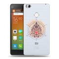 Полупрозрачный дизайнерский пластиковый чехол для Xiaomi Mi4S Прозрачное всевидящее око