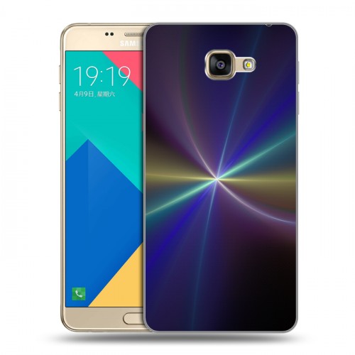 Дизайнерский силиконовый чехол для Samsung Galaxy A9 Абстракции Вращение