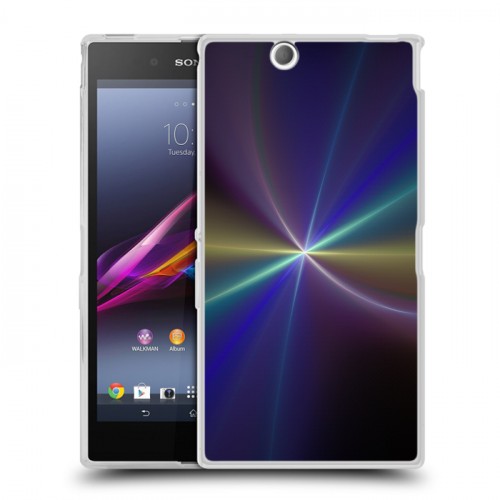 Дизайнерский пластиковый чехол для Sony Xperia Z Ultra  Абстракции Вращение