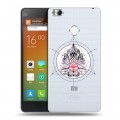 Полупрозрачный дизайнерский пластиковый чехол для Xiaomi Mi4S Прозрачное всевидящее око