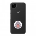 Полупрозрачный дизайнерский пластиковый чехол для Google Pixel 4a Прозрачное всевидящее око