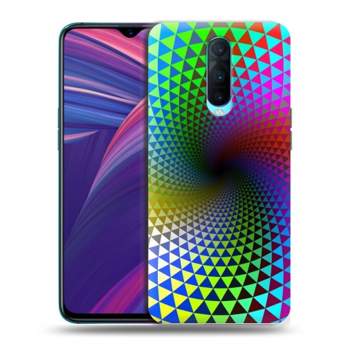 Дизайнерский пластиковый чехол для OPPO RX17 Pro Абстракции Вращение