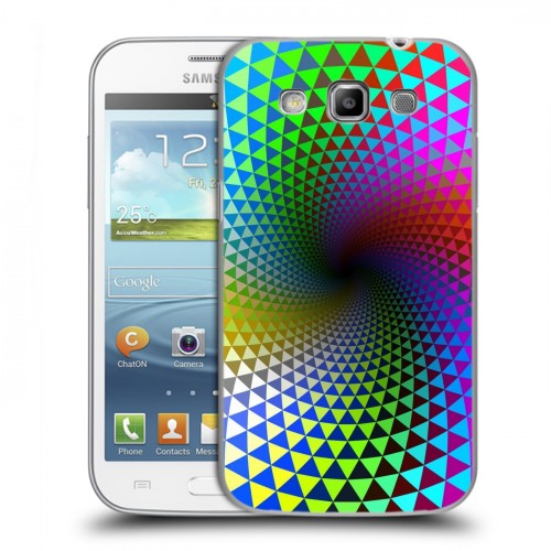 Дизайнерский пластиковый чехол для Samsung Galaxy Win Абстракции Вращение