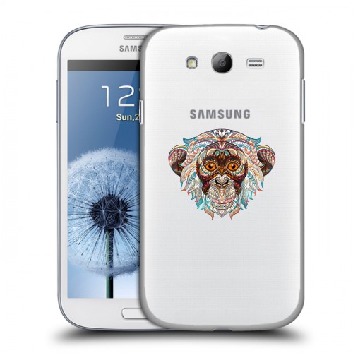 Дизайнерский пластиковый чехол для Samsung Galaxy Grand Животный арт 4