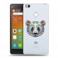 Дизайнерский пластиковый чехол для Xiaomi Mi4S Животный арт 5