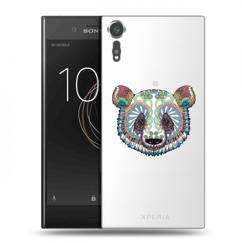 Дизайнерский пластиковый чехол для Sony Xperia XZs Животный арт 5