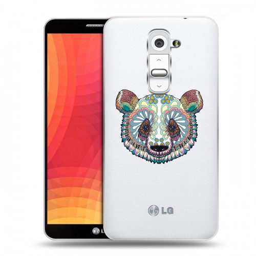 Дизайнерский пластиковый чехол для LG Optimus G2 Животный арт 5