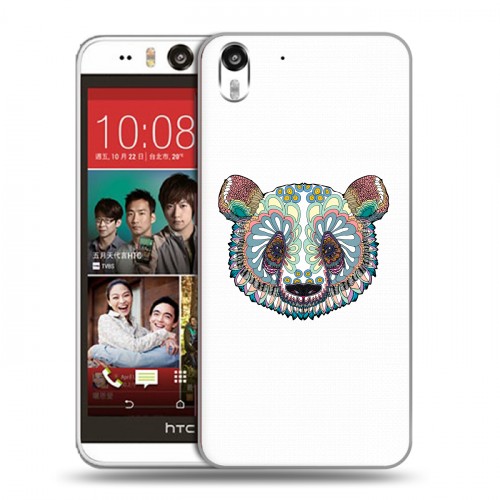 Дизайнерский силиконовый чехол для HTC Desire Eye Животный арт 5