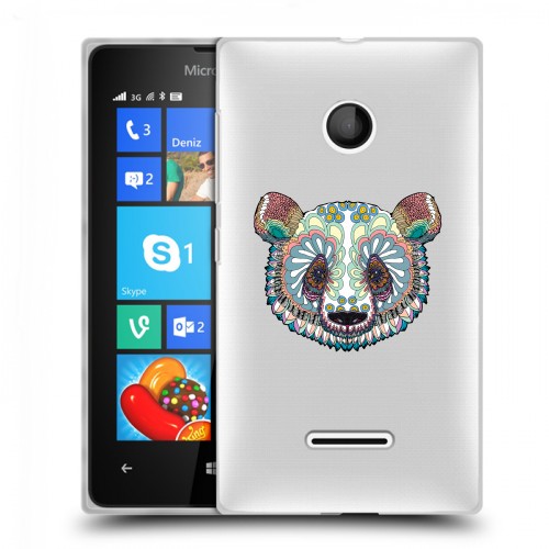 Дизайнерский пластиковый чехол для Microsoft Lumia 435 Животный арт 5