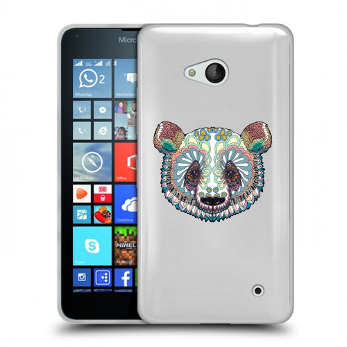 Дизайнерский пластиковый чехол для Microsoft Lumia 640 Животный арт 5