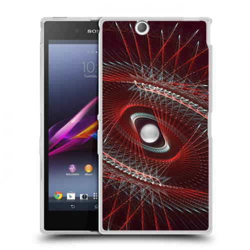 Дизайнерский пластиковый чехол для Sony Xperia Z Ultra  Абстракции Вращение