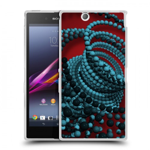 Дизайнерский пластиковый чехол для Sony Xperia Z Ultra  Абстракции Вращение