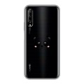 Полупрозрачный дизайнерский силиконовый чехол для Huawei Y9s Прозрачные панды - смайлики