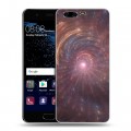 Дизайнерский пластиковый чехол для Huawei P10 Абстракции Вращение