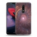 Дизайнерский пластиковый чехол для OnePlus 6 Абстракции Вращение