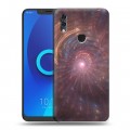 Дизайнерский силиконовый чехол для Alcatel 5V Абстракции Вращение