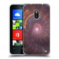 Дизайнерский пластиковый чехол для Nokia Lumia 620 Абстракции Вращение