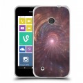 Дизайнерский пластиковый чехол для Nokia Lumia 530 Абстракции Вращение