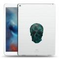 Полупрозрачный дизайнерский пластиковый чехол для Ipad Pro Прозрачные черепа 2