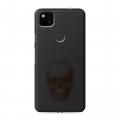 Полупрозрачный дизайнерский пластиковый чехол для Google Pixel 4a прозрачные череп