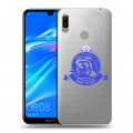 Полупрозрачный дизайнерский пластиковый чехол для Huawei Y6 (2019) прозрачные черепа 5