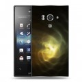 Дизайнерский пластиковый чехол для Sony Xperia acro S Абстракции Вращение