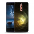 Дизайнерский пластиковый чехол для Nokia 8 Абстракции Вращение