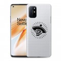 Полупрозрачный дизайнерский пластиковый чехол для OnePlus 8T прозрачные черепа 