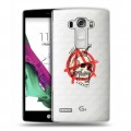 Полупрозрачный дизайнерский пластиковый чехол для LG G4 S прозрачные черепа