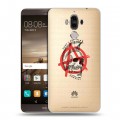 Полупрозрачный дизайнерский пластиковый чехол для Huawei Mate 9 прозрачные черепа