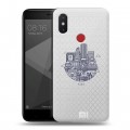 Полупрозрачный дизайнерский пластиковый чехол для Xiaomi Mi8 SE Прозрачные париж