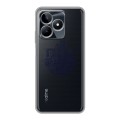 Полупрозрачный дизайнерский пластиковый чехол для Realme C53 Прозрачные париж