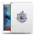 Полупрозрачный дизайнерский пластиковый чехол для Ipad Pro Прозрачные париж