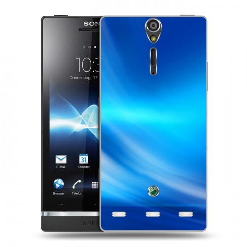 Дизайнерский пластиковый чехол для Sony Xperia S Абстракции Сияние