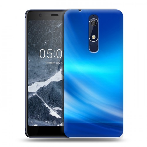 Дизайнерский пластиковый чехол для Nokia 5.1 Абстракции Сияние