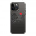 Полупрозрачный дизайнерский пластиковый чехол для Iphone 14 Pro Max Прозрачная япония