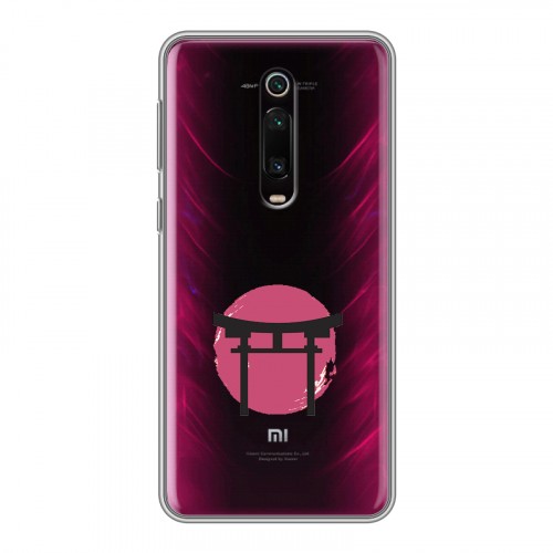 Полупрозрачный дизайнерский силиконовый чехол для Xiaomi RedMi K20 Прозрачная япония