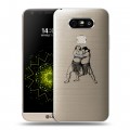 Полупрозрачный дизайнерский пластиковый чехол для LG G5 Прозрачная япония