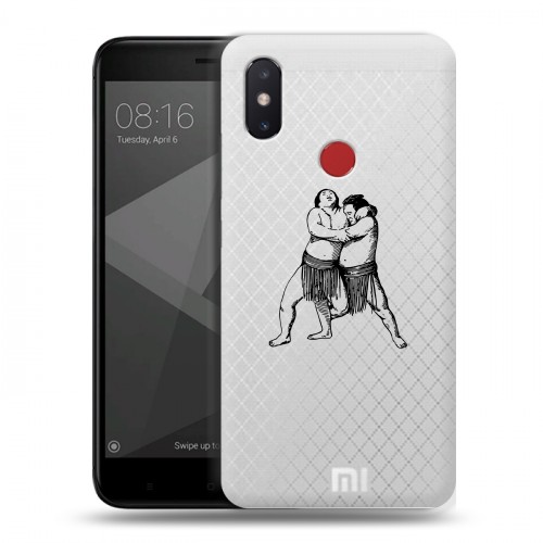 Полупрозрачный дизайнерский пластиковый чехол для Xiaomi Mi8 SE Прозрачная япония