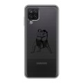 Полупрозрачный дизайнерский пластиковый чехол для Samsung Galaxy A12 Прозрачная япония