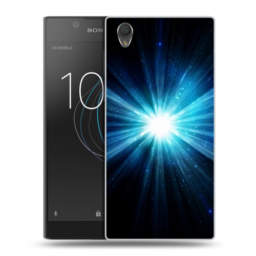 Дизайнерский пластиковый чехол для Sony Xperia L1 Абстракции Сияние