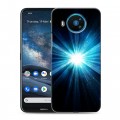 Дизайнерский силиконовый чехол для Nokia 8.3 Абстракции Сияние