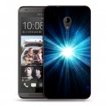 Дизайнерский пластиковый чехол для HTC Desire 700 Абстракции Сияние