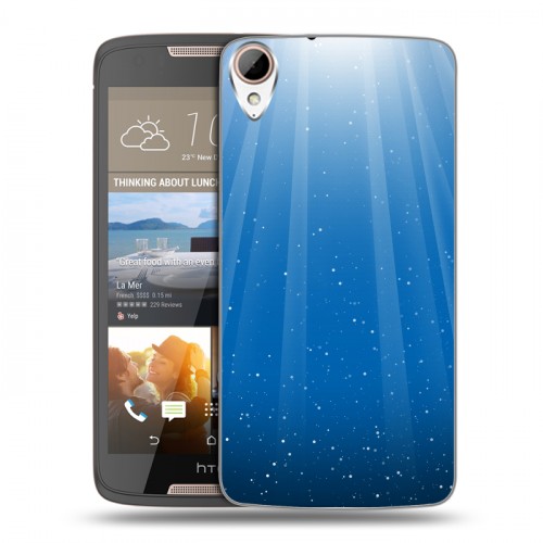 Дизайнерский силиконовый чехол для HTC Desire 828 Абстракции Сияние